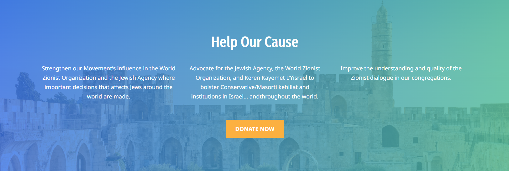 Join Our Cause: Advocate for Israel. Fight Antisemitism. Support MERCAZ USA.